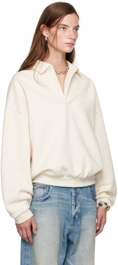 Pulover Fear of God ESSENTIALS Single-Button Polo Bela | 192BT244392F, 1