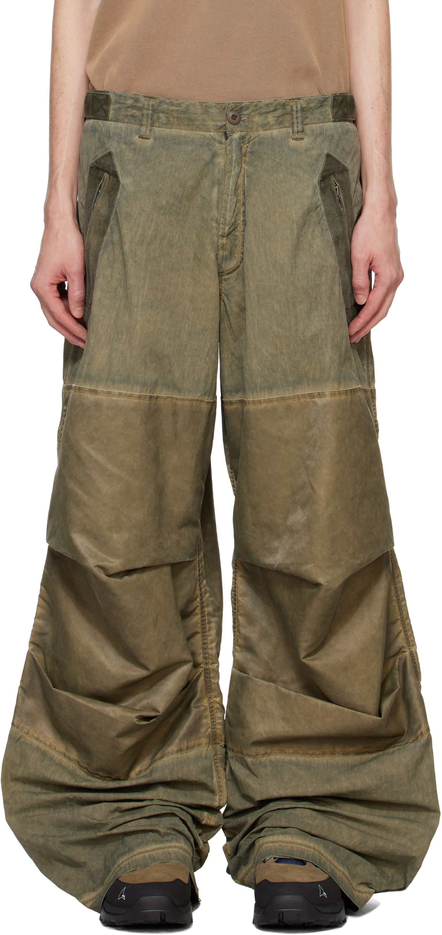 Hlače 032C Utility Trousers Zelena | F24-URW-1003-450, 0