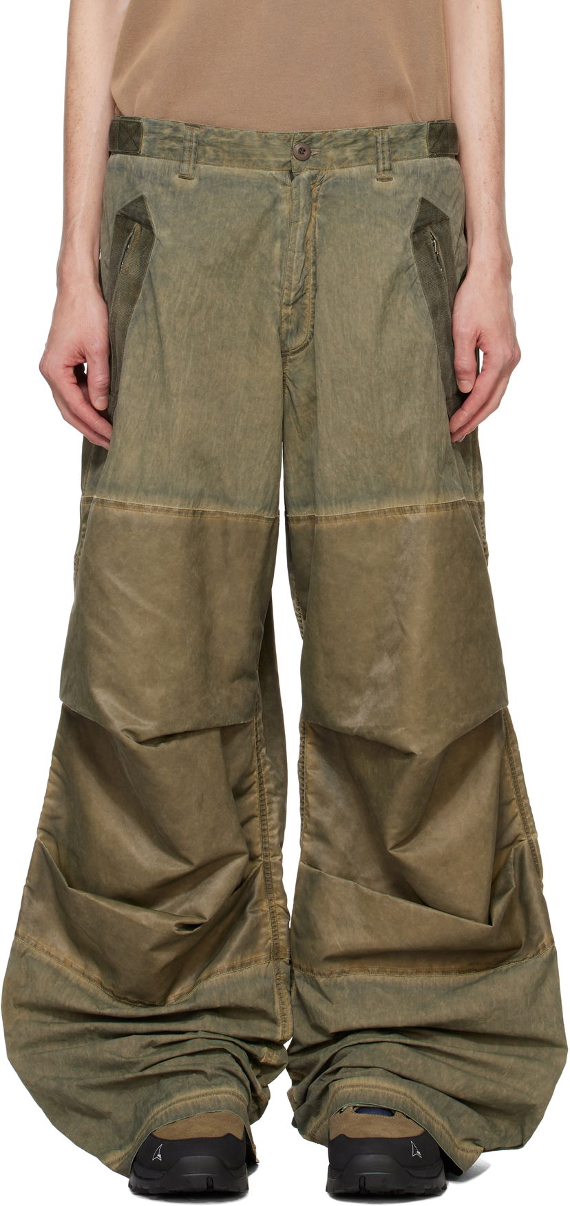 Hlače 032C Utility Trousers Zelena | F24-URW-1003-450