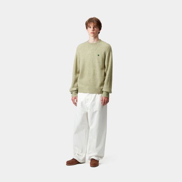 Pleteni pulover Carhartt WIP Carhartt WIP Curtis Sweater Zelena | I035394_24, 2