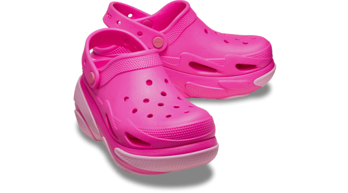 Superge in čevlji Crocs Bubble Crush Clogs Roza | 210061-6TW, 1