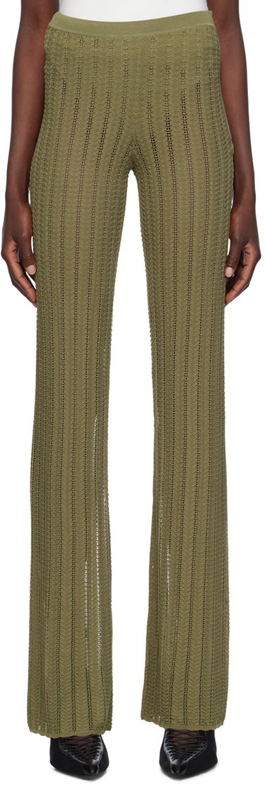 Hlače Dion Lee Dion Lee Knit Trousers Zelena | C7217P23, 0