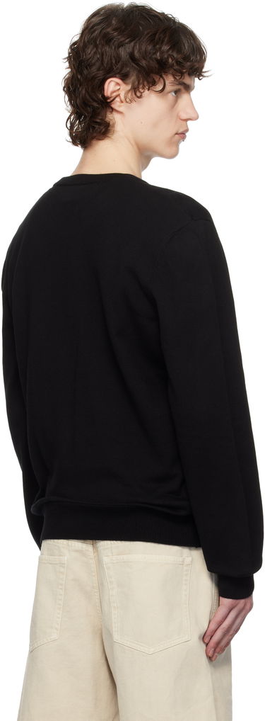 Pleteni pulover A.P.C. A.P.C. Neville Crewneck Sweater Črna | COGDK-H23394, 2