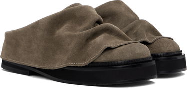 Oblačila The Attico Attico Mini Robin Slip-on Loafers Siva | 250WSH00855 LBT040AA, 3