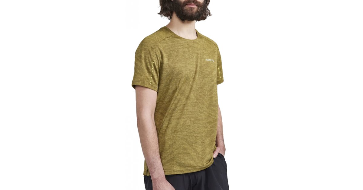 Majica Craft ADV HiT Structure Tee Rumena | 1912457-632000, 1
