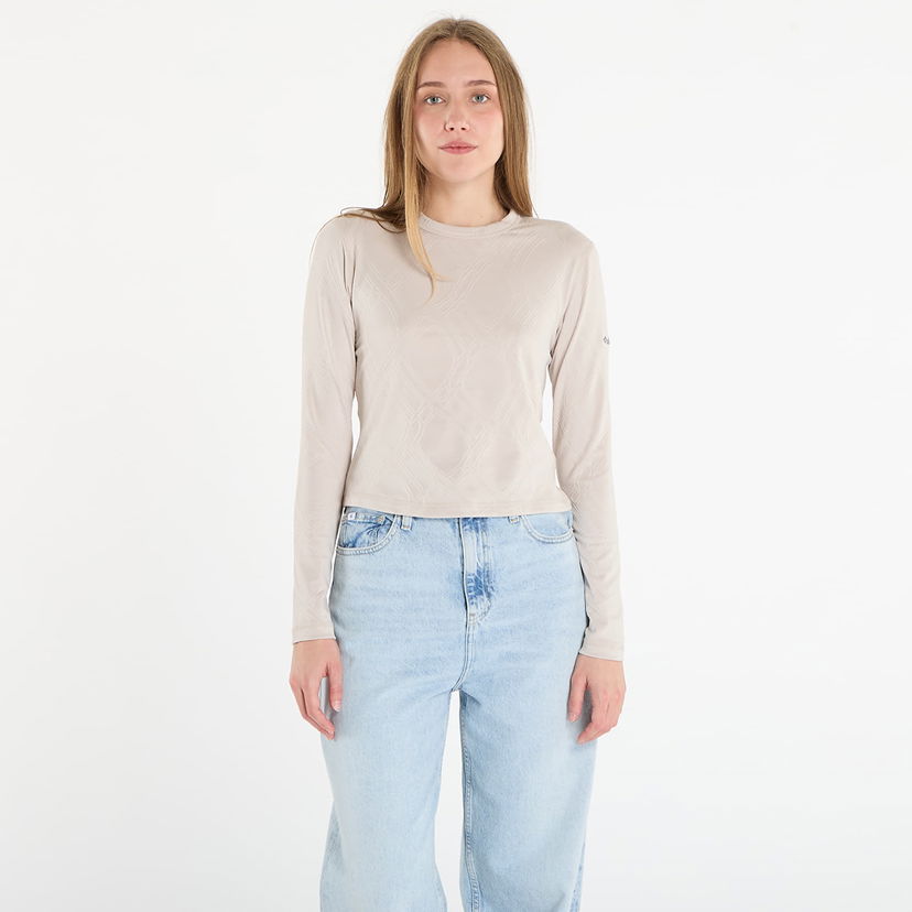 Pulover Columbia Columbia Granite Point™ Long Sleeve Crew Sweatshirt Bež | 2135401278