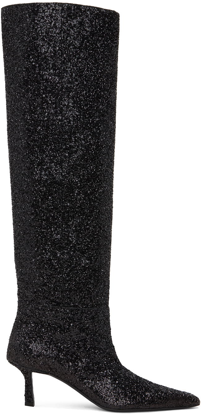 Superge in čevlji Alexander Wang Alexander Wang Viola Slouch Boots Črna | 30123B011