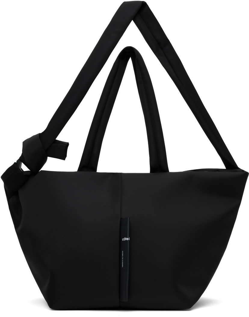 Tote bag côte&ciel Côte&Ciel Amu Sleek Nylon Tote Črna | 29109 000