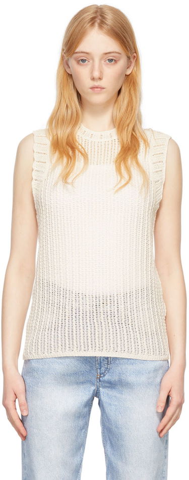 Pleteni pulover rag & bone Riley Knit Tank Bela | WAS22S041EC41, 0