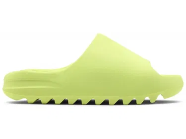 Superge in čevlji adidas Yeezy Yeezy Slide "Glow Green" 2022 Zelena | HQ6447, 0