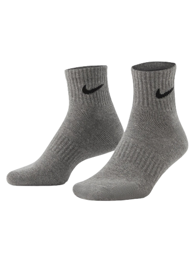 Nogavice Nike Everyday Cushioning Ankle (3 pairs) Siva | sx7667-964
