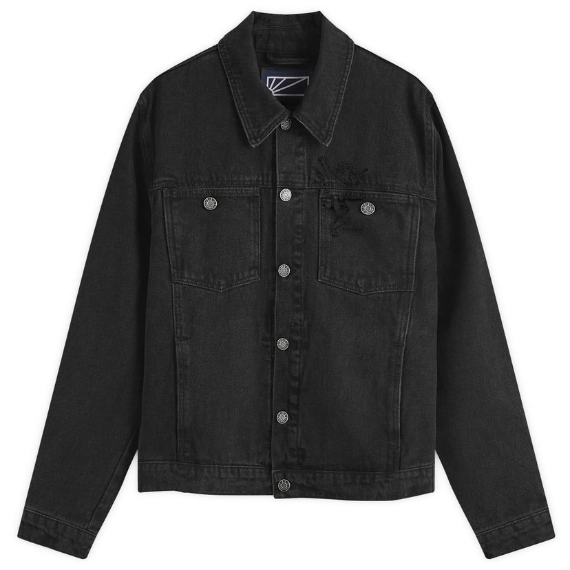 Jakna PACCBET Lined Denim Črna | PACC15J001-BLK