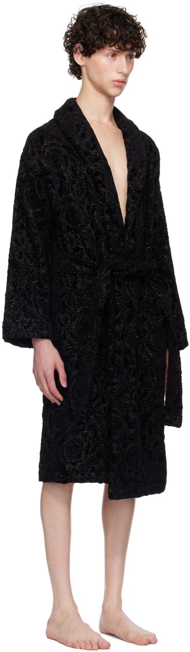 Pižame Versace Barocco Robe Črna | ZACJ00010_1A08851, 1