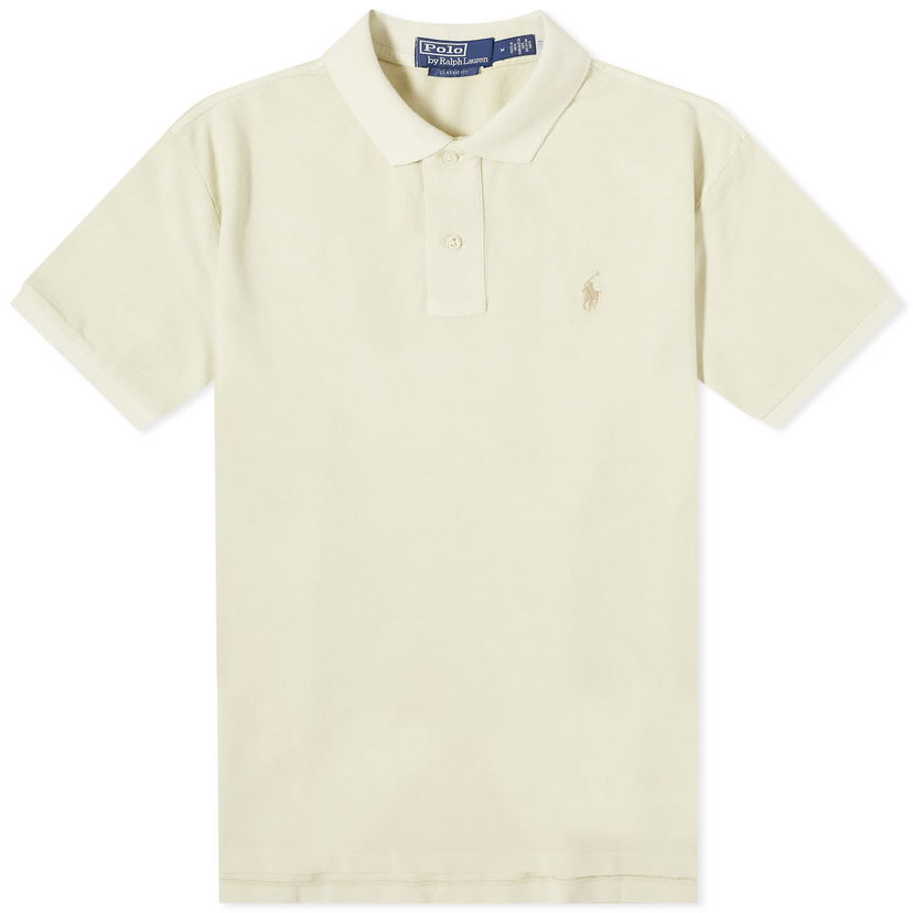 Polo majica Polo by Ralph Lauren Mineral Dyed Polo Shirt Rumena | 710910898006