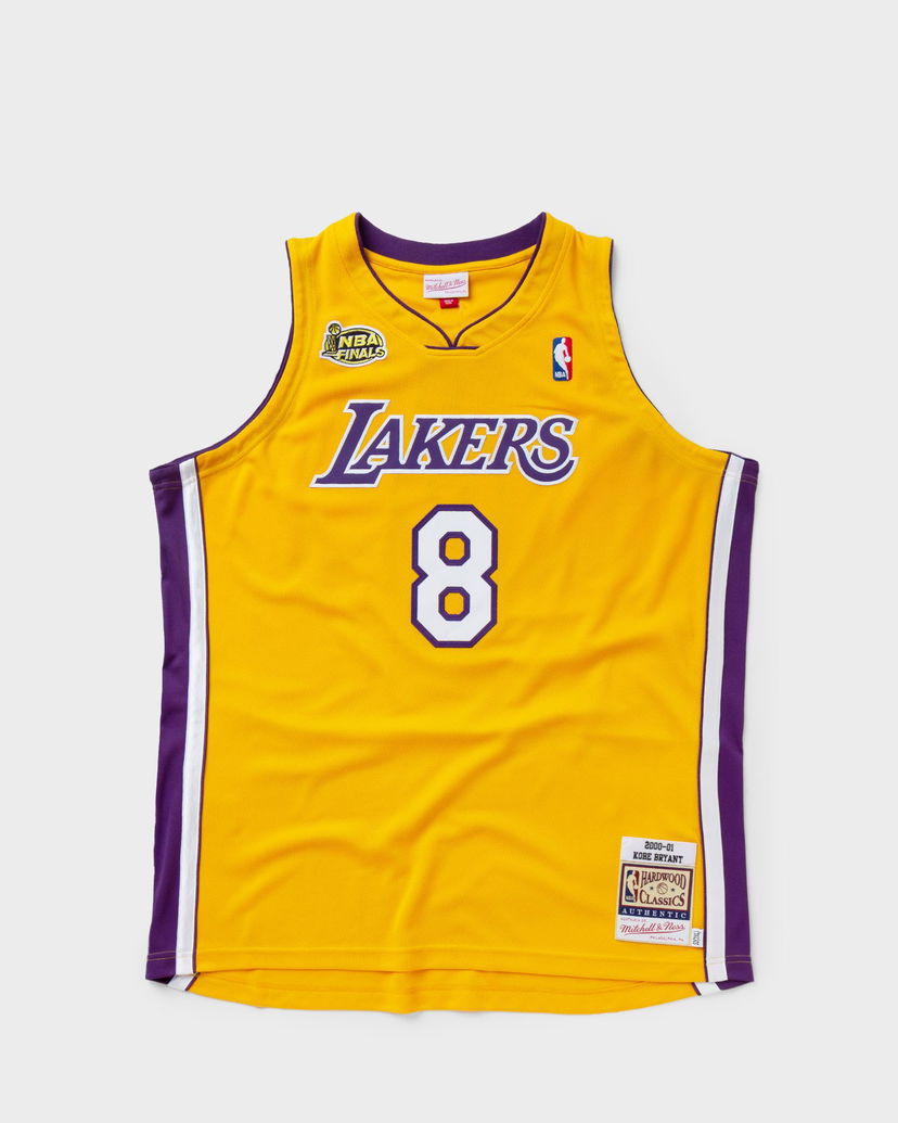 Dres Mitchell & Ness NBA AUTHENTIC JERSEY LOS ANGELES LAKERS 2000-01 KOBE BRYANT #8 Rumena | AJY4SB19089-LALLGPR00KBR