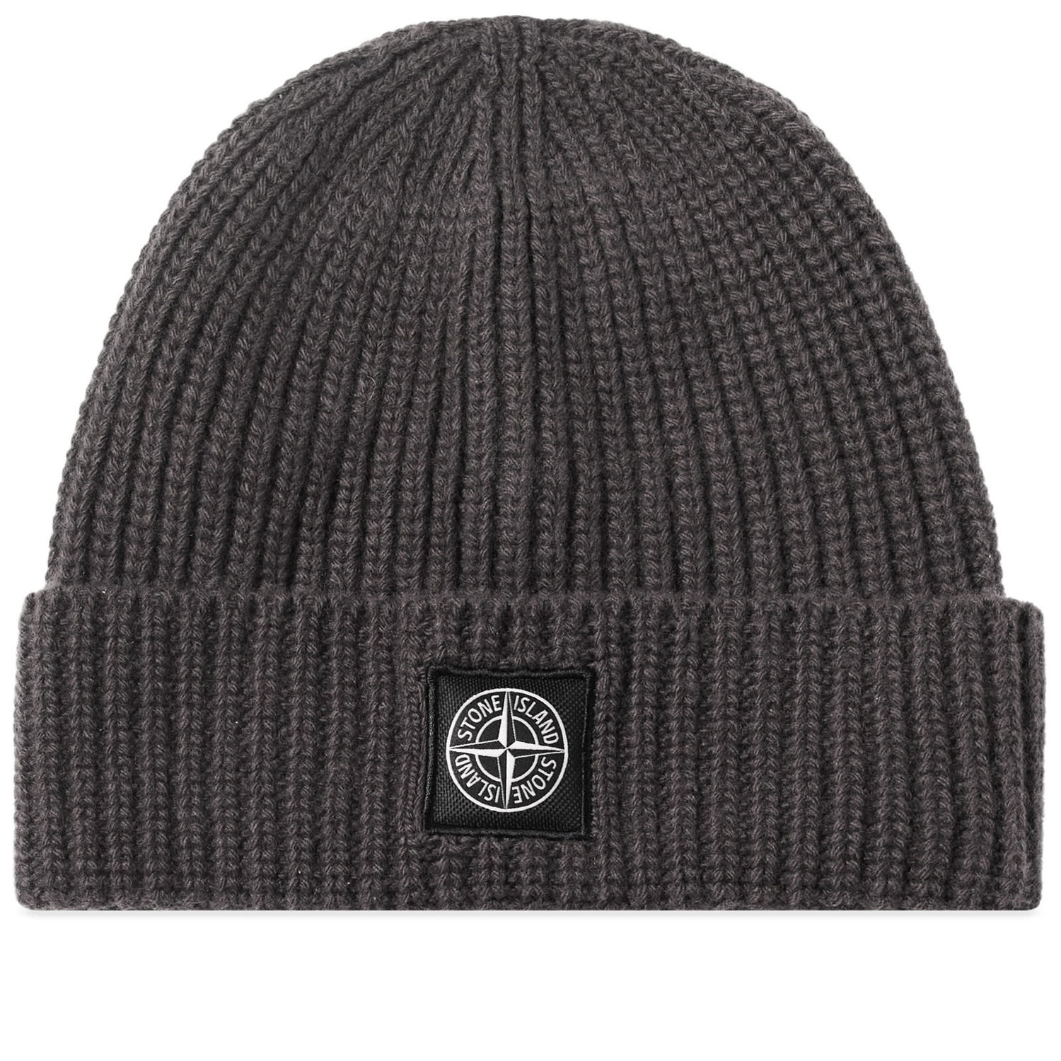 Beanie Stone Island Wool Patch Beanie Siva | 7915N10-V0M67, 0