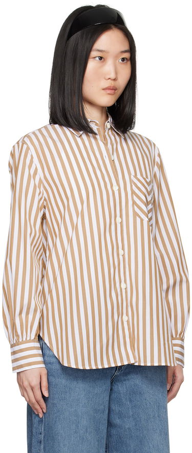 Srajce rag & bone Rag & Bone Maxine Striped Shirt Zelena | WAW23SA041ZE41, 4