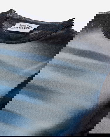 Majica Jean Paul Gaultier Longsleeve Top with Sleeves Print Črna | 25-33-F-TO257-T576 595601, 3