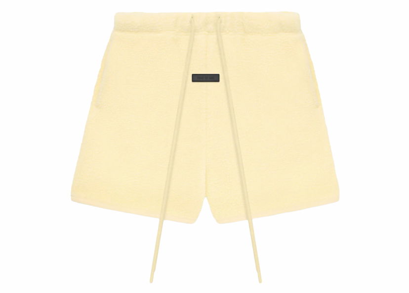 Kratke hlače Fear of God Essentials Polar Fleece Short Garden Yellow Bež | 160SP244261F