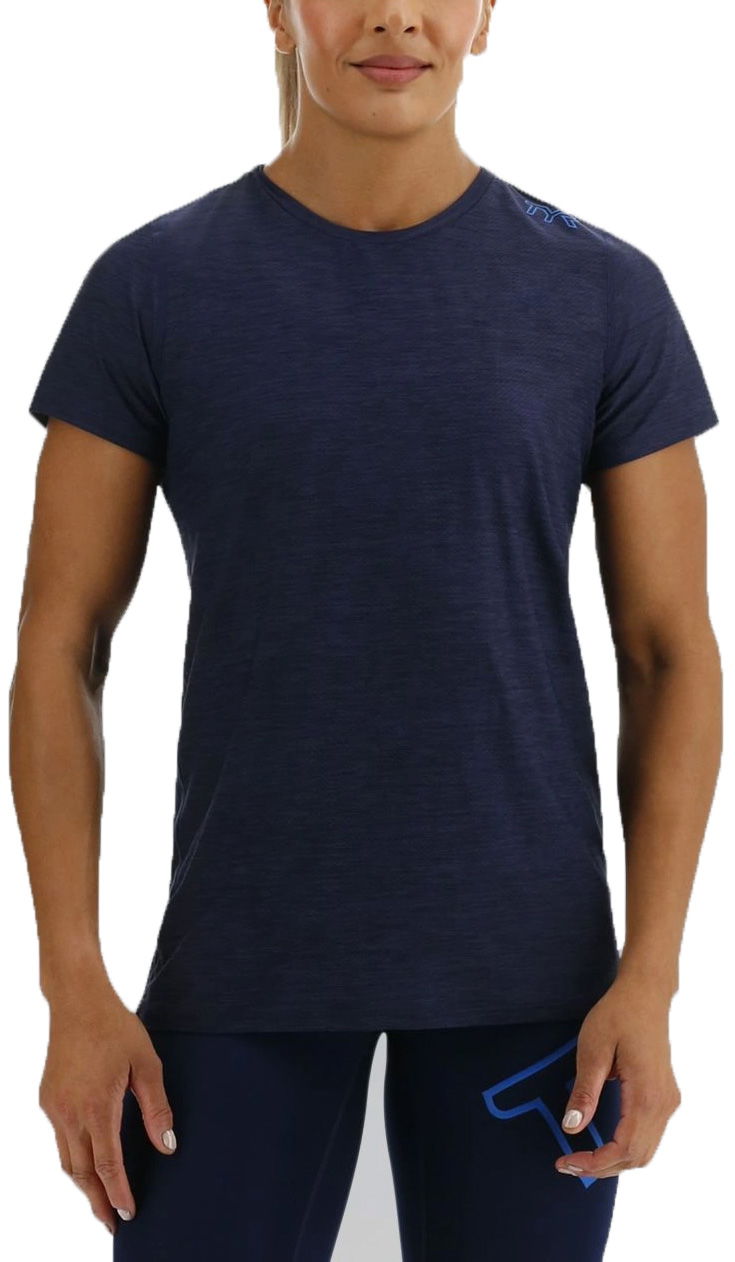 Majica TYR Short Sleeve T-Shirt Modra | fptso3a-914