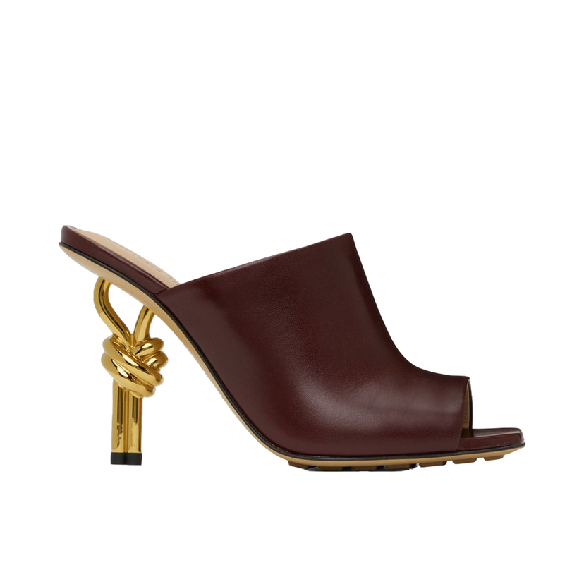 Superge in čevlji Bottega Veneta Knot Mules "Brown" Rjava | 740589 VBSF0