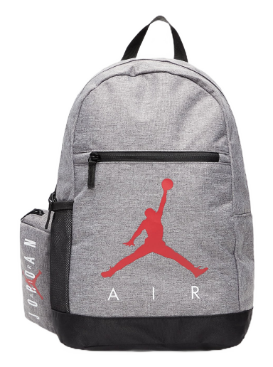 Nahrbtnik Jordan Air School Backpack Carbon Heather Kovinski | 9B0503-GEH