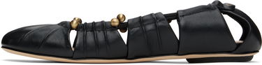 Nega čevljev CHLOÉ Chloé Luna Ballerina Flats Črna | CHC25S08JQL, 2