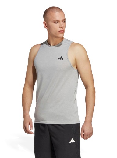 Majica brez rokavov adidas Performance Train Essentials Feelready Training Tank Top Siva | IC6950