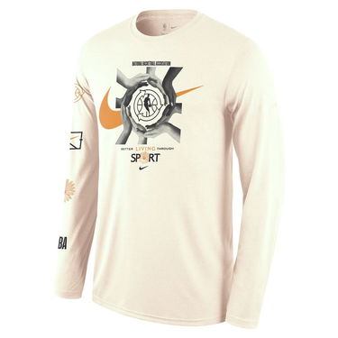 Majica Nike Team 31 Courtside Long-Sleeve Tee Bež | DN3902-901, 0