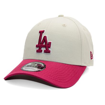 Kapa New Era New Era MLB World Series Patch 9FORTY LA Dodgers Adjustable Cap Bež | 60595243