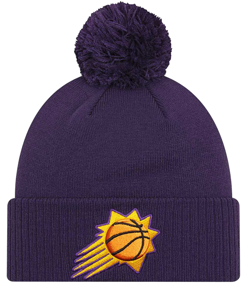Beanie New Era New Era NBA Phoenix Suns 23-24 Pom Beanie Lila | 60430199-60430199