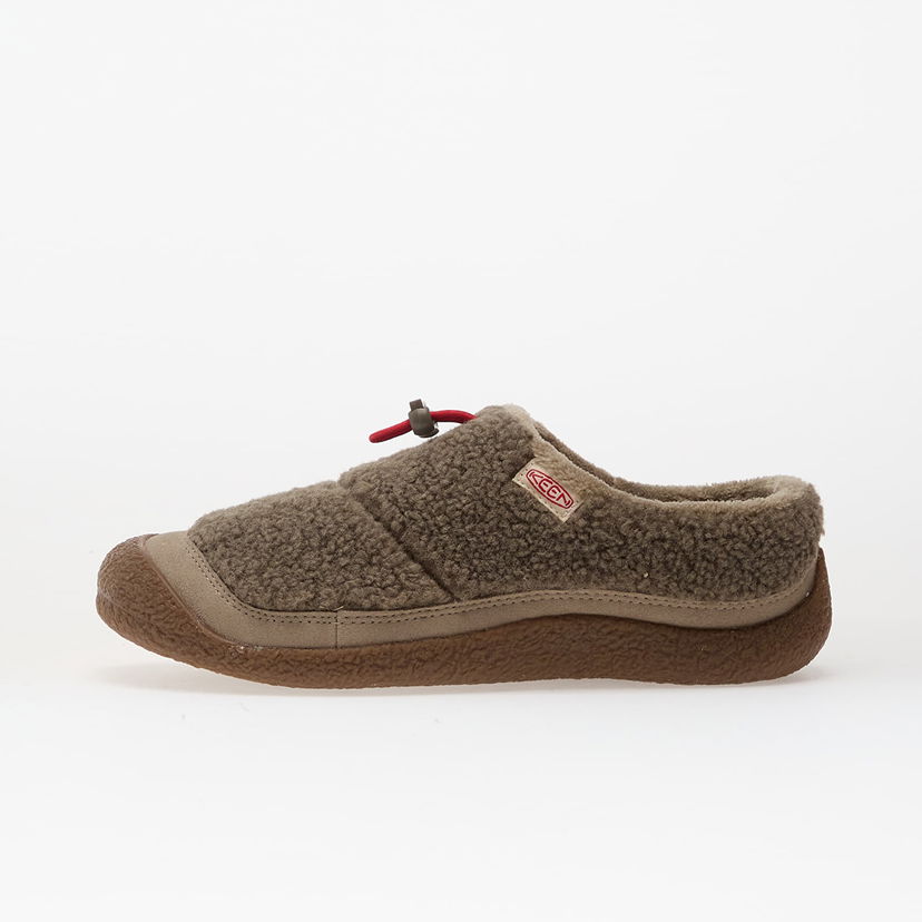 Superge in čevlji Keen Howser III Slide Sherpa Fleece Slippers Rjava | 10058511KEN01