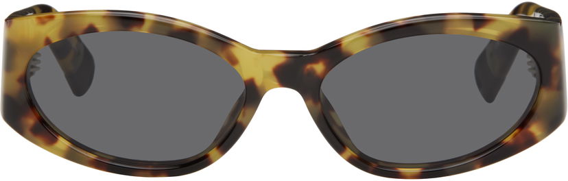 Sončna očala Jacquemus Tortoiseshell 'Ovalo' Sunglasses Rjava | JAC4C9SUN