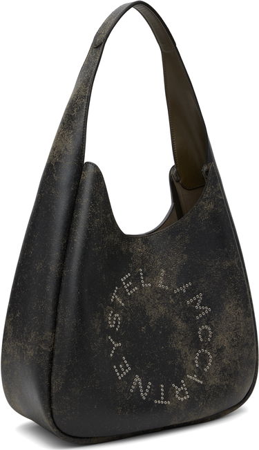 Tote bag Stella McCartney Stella McCartney Logo Slouchy Aged Large Tote Črna | 7B0102WP0591, 1