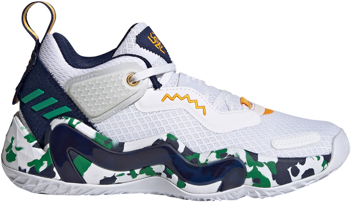 Superge in čevlji adidas Performance Donovan Mitchell D.O.N. Issue #3 Bela | g58268, 0