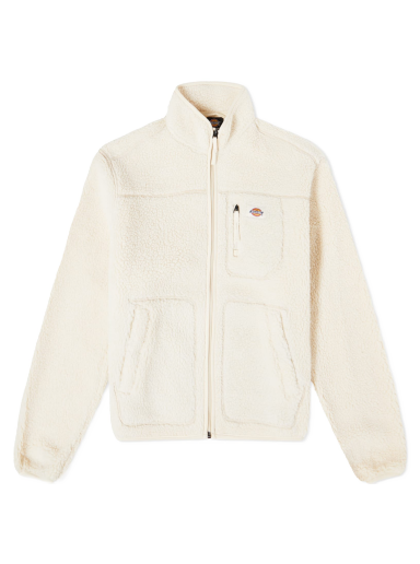 Jakna Dickies Mount Hope Fleece Jacket Bela | DK0A4YGNF901