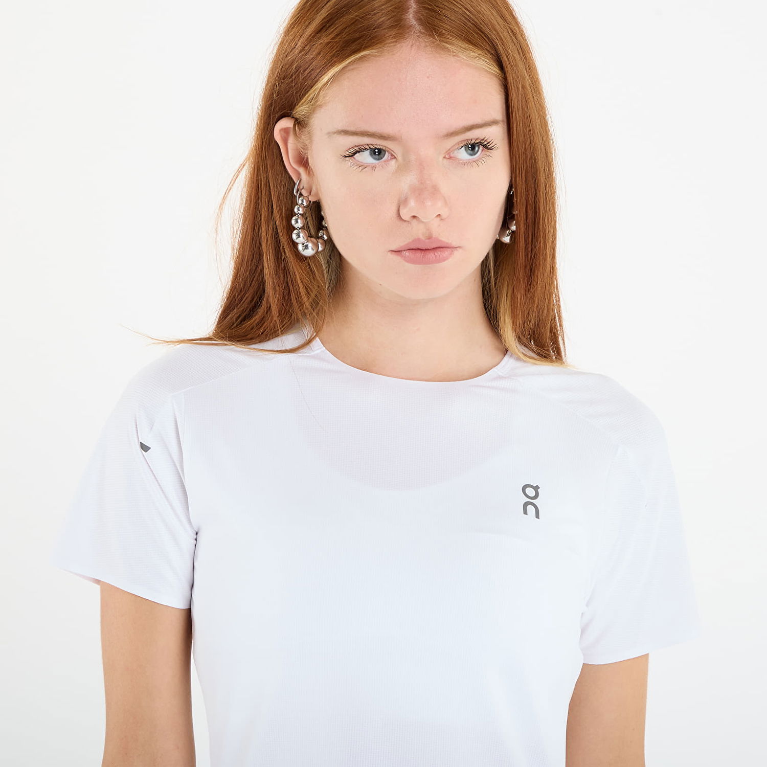 Majica On Running T-shirt Short Sleeve Performance Tee Bela | 1WE10312993, 1