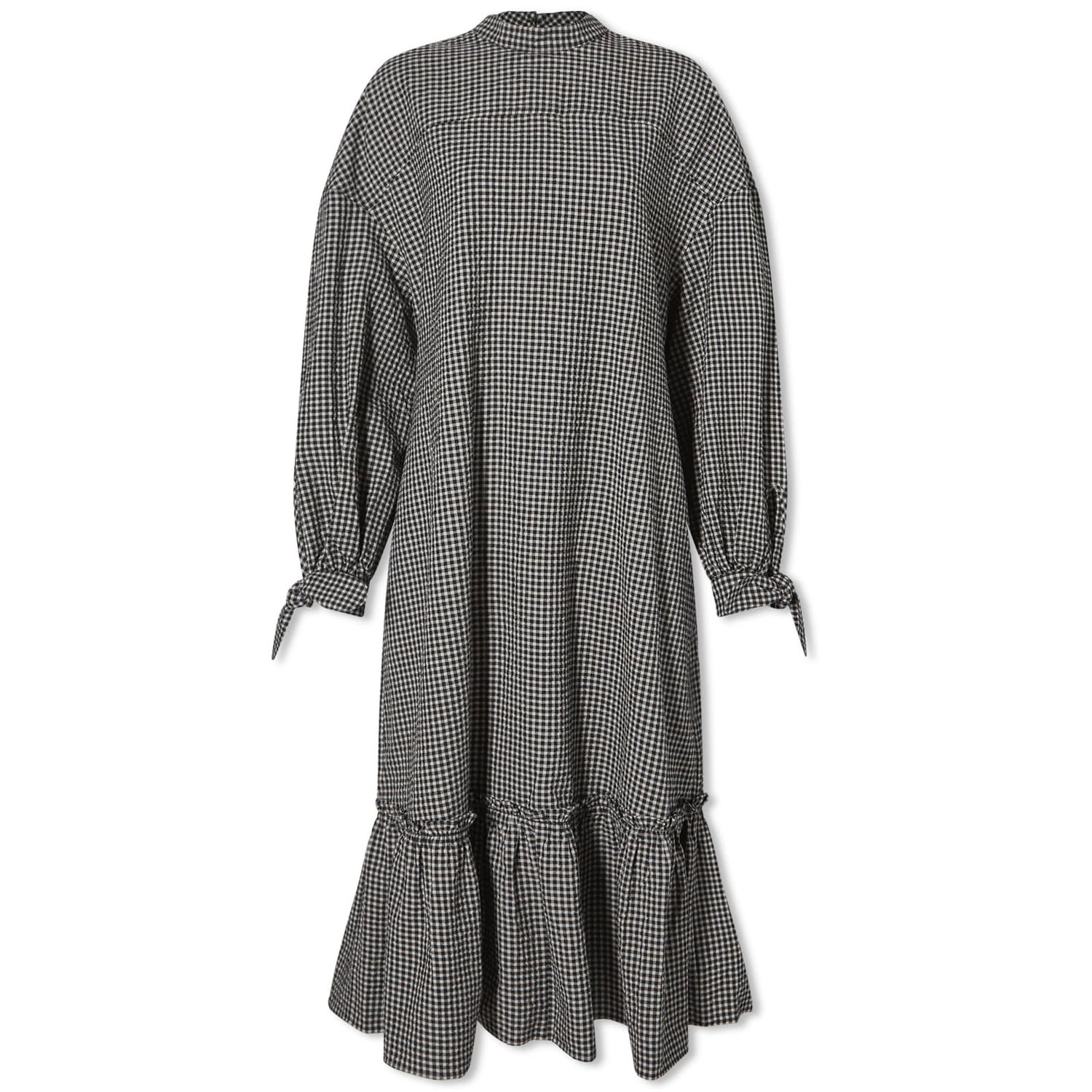 Obleke YMC YMC Rushmore Midi Dress With Long Sleeves Črna | Q1WAI-01, 0