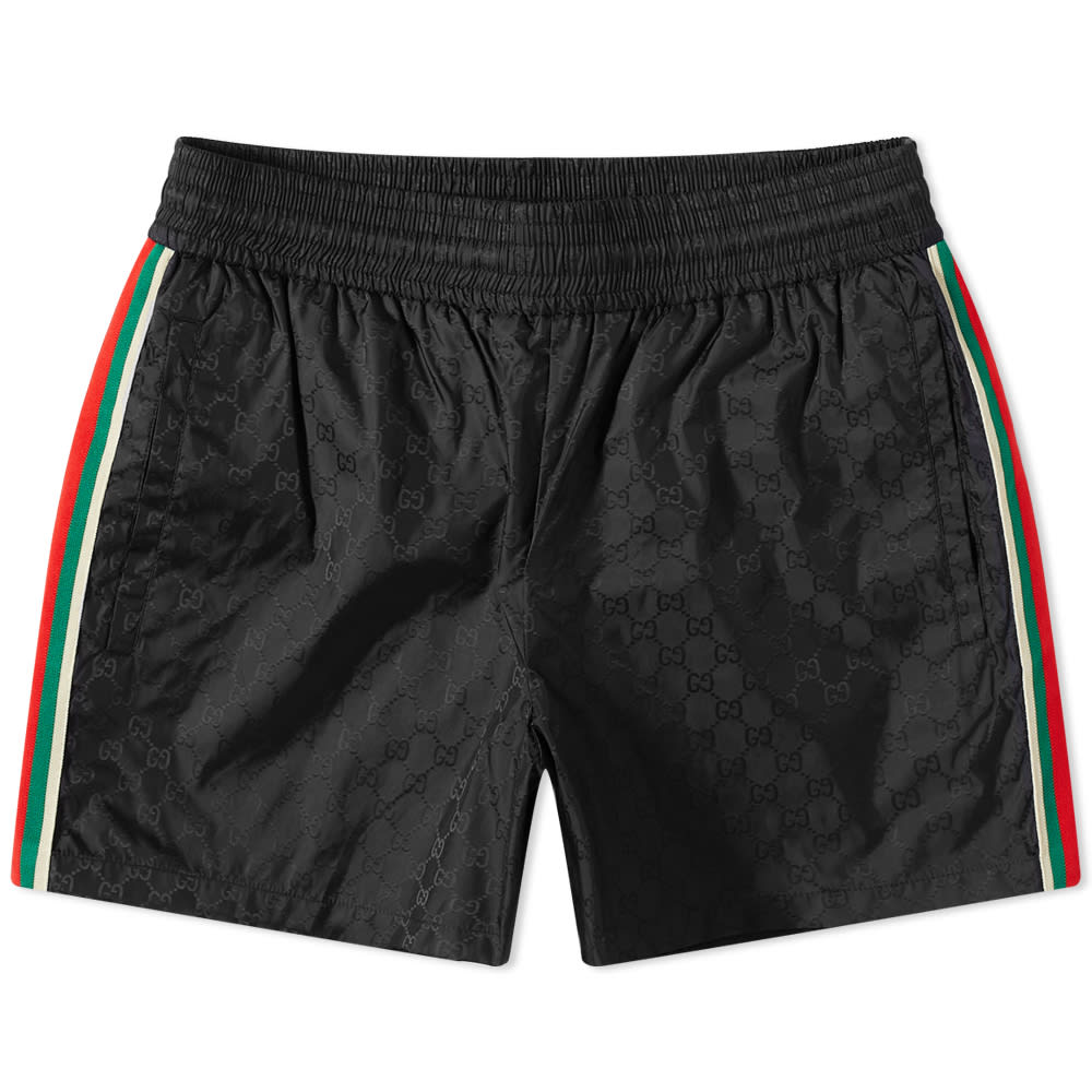 Kopalke Gucci GG Jaquard Swim Short Črna | 699084-XHAFX-1000, 0