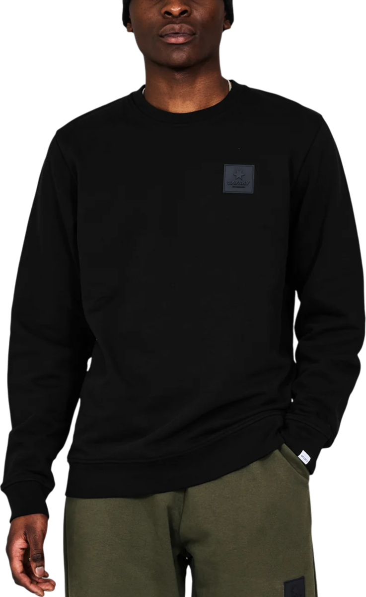 Pulover Saysky Saysky Everyday Crewneck Sweatshirt Črna | xmlcr70c901