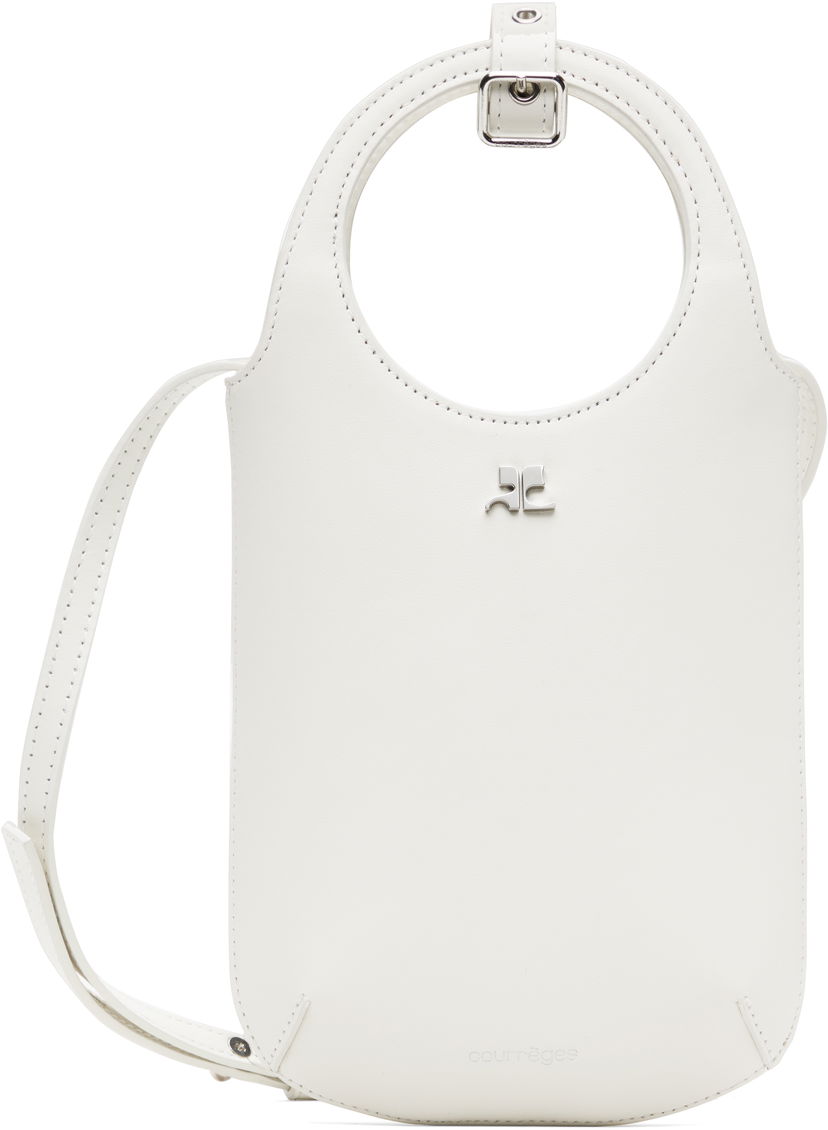 Torbica Courrèges Courrèges Slim Holy Bag Bela | 225GSA178CR0065
