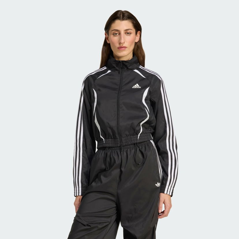 Jakna adidas Performance Adilenium Season 4 Teamgeist Slim Jacket Črna | KE9786