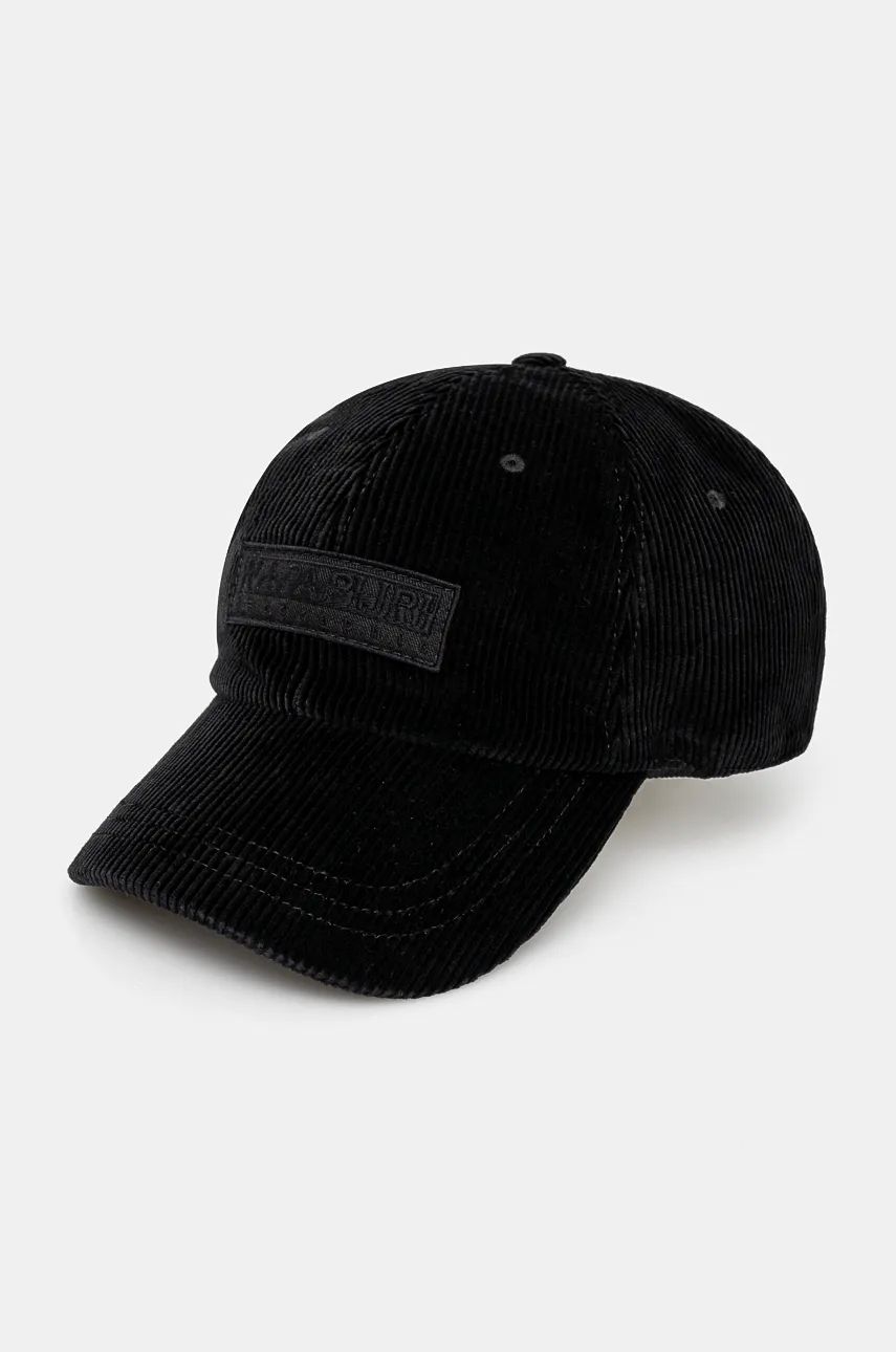 Kapa Napapijri Corduroy Cap With Logo Črna | NP0A4IB20411, 0
