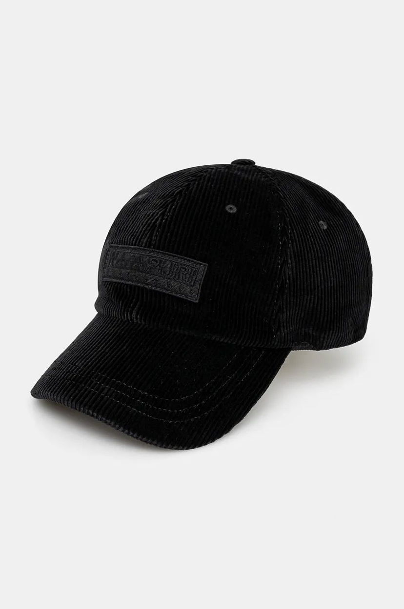 Kapa Napapijri Corduroy Cap With Logo Črna | NP0A4IB20411
