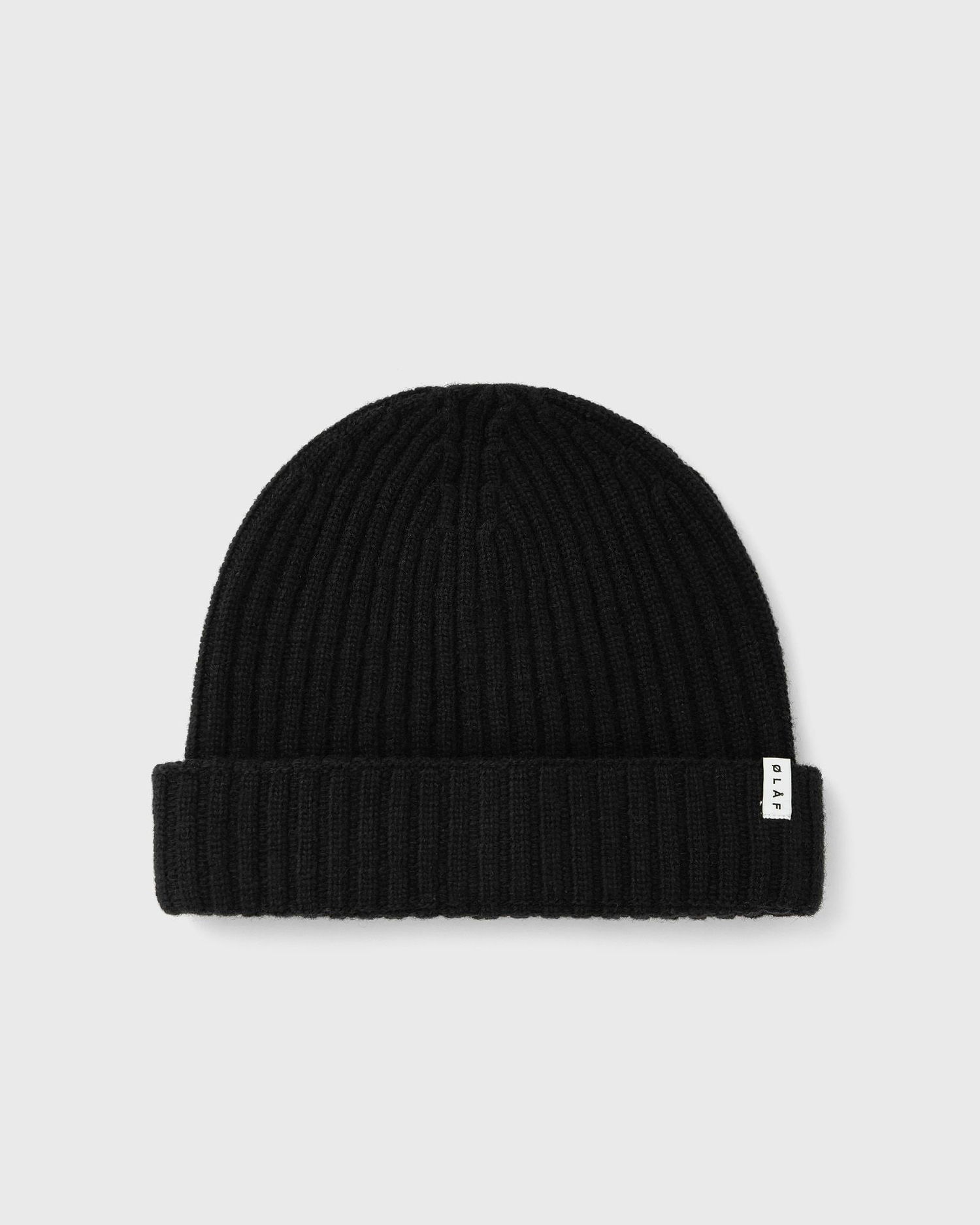 Beanie ØLÅF Wool Beanie Črna | A180826-BLACK, 0