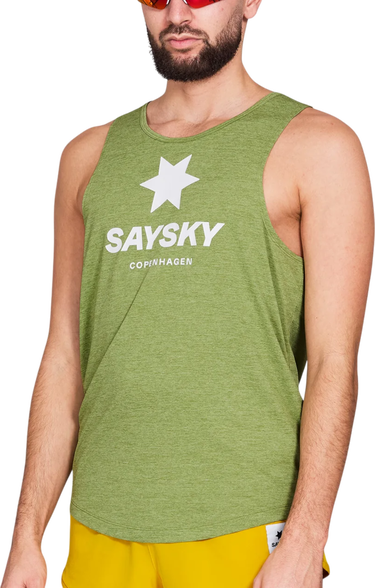 Majica brez rokavov Saysky Saysky Logo Combat Pro Singlet Zelena | nmrsi30c3009, 0