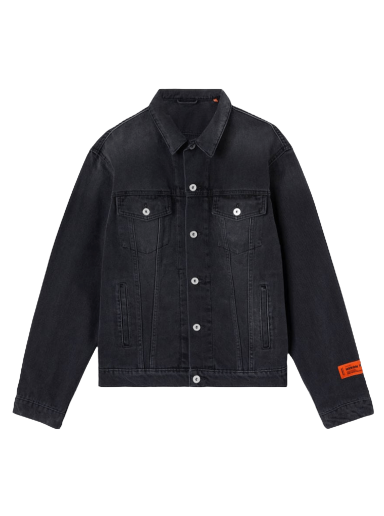 Jakna HERON PRESTON Regular Denim Jacket Črna | HMYE012F22DEN0011000