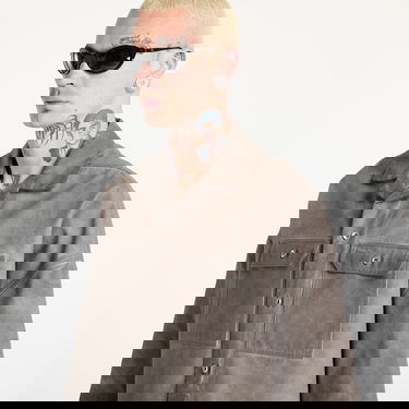 Srajce Rick Owens Rick Owens DRKSHDW Magnum Tommy Shirt Siva | DU01E3290 CVS 34, 1