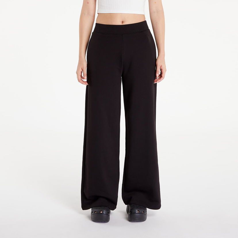 Kavbojke CALVIN KLEIN Relaxed Cotton Terry Joggers Black Črna | J20J222597 BEH