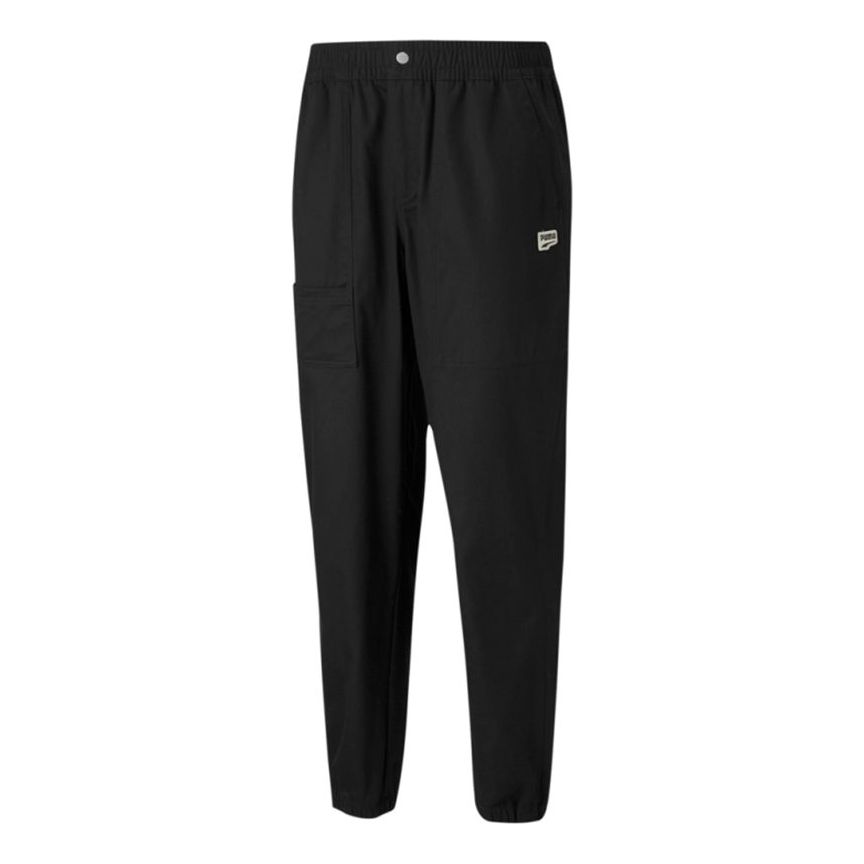Cargo hlače Puma Downtown Twill Pants Črna | 533045-01, 0